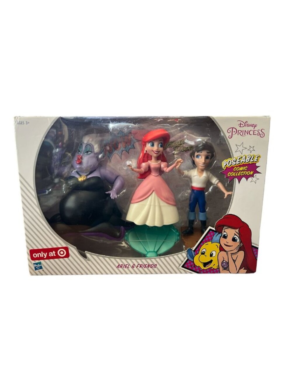 Disney Limited Edition Princess Comics Collection Ariel and Friends Poseable